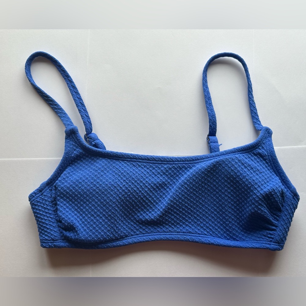 Blue women’s bikini top